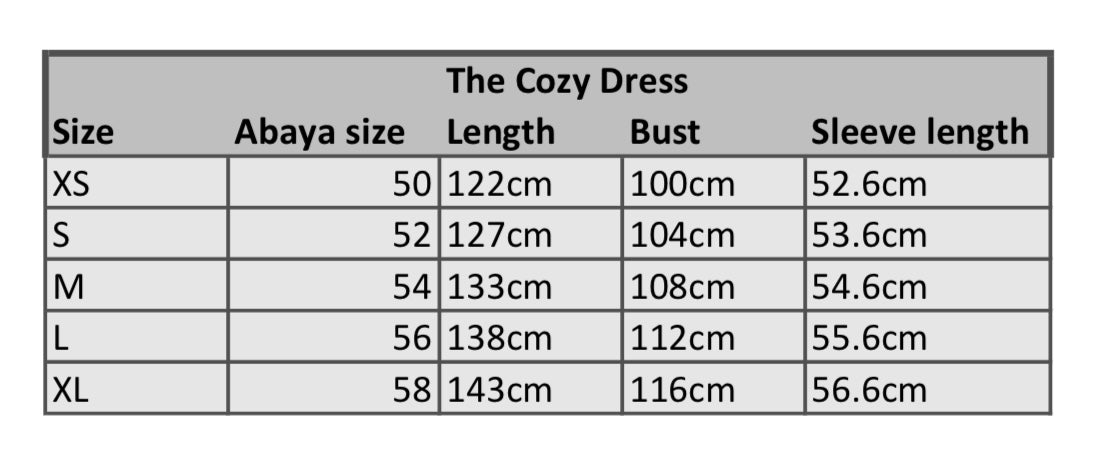 The Cozy Dress