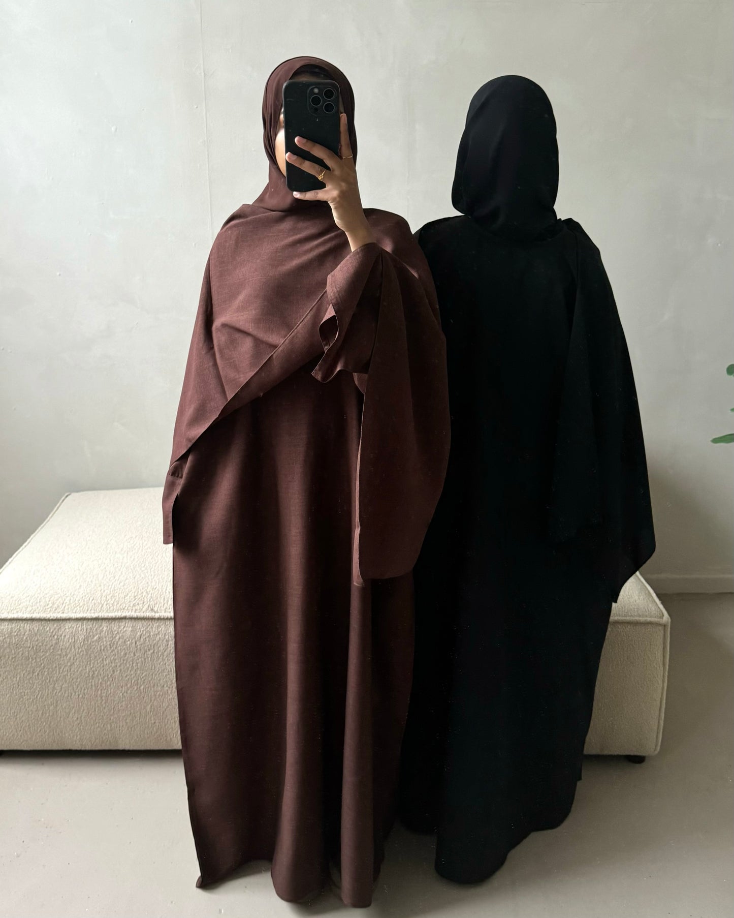 Reem abaya - Mocha