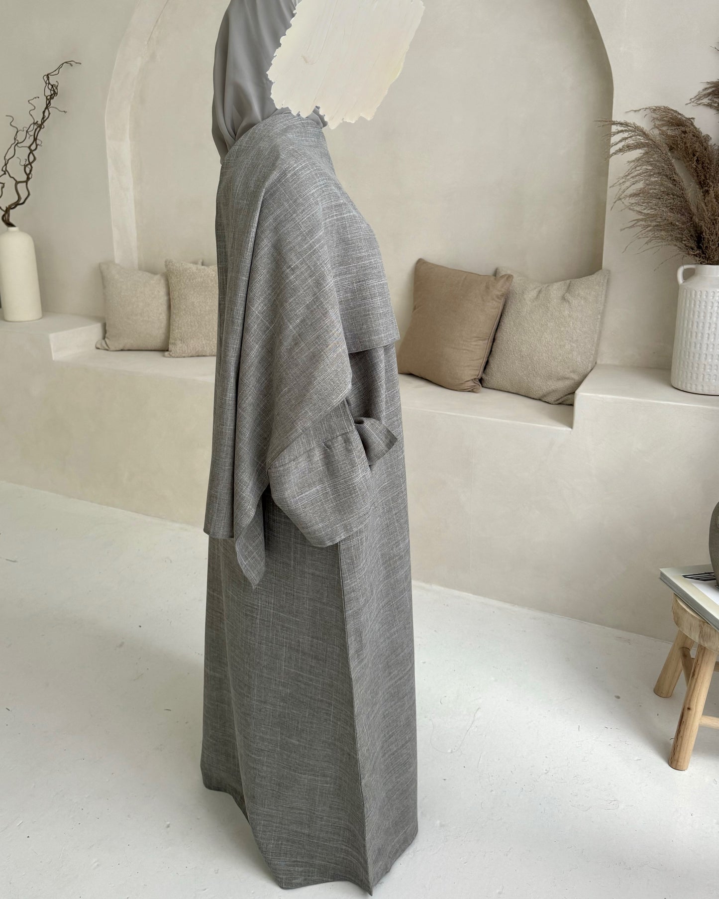 Reem abaya - Stone