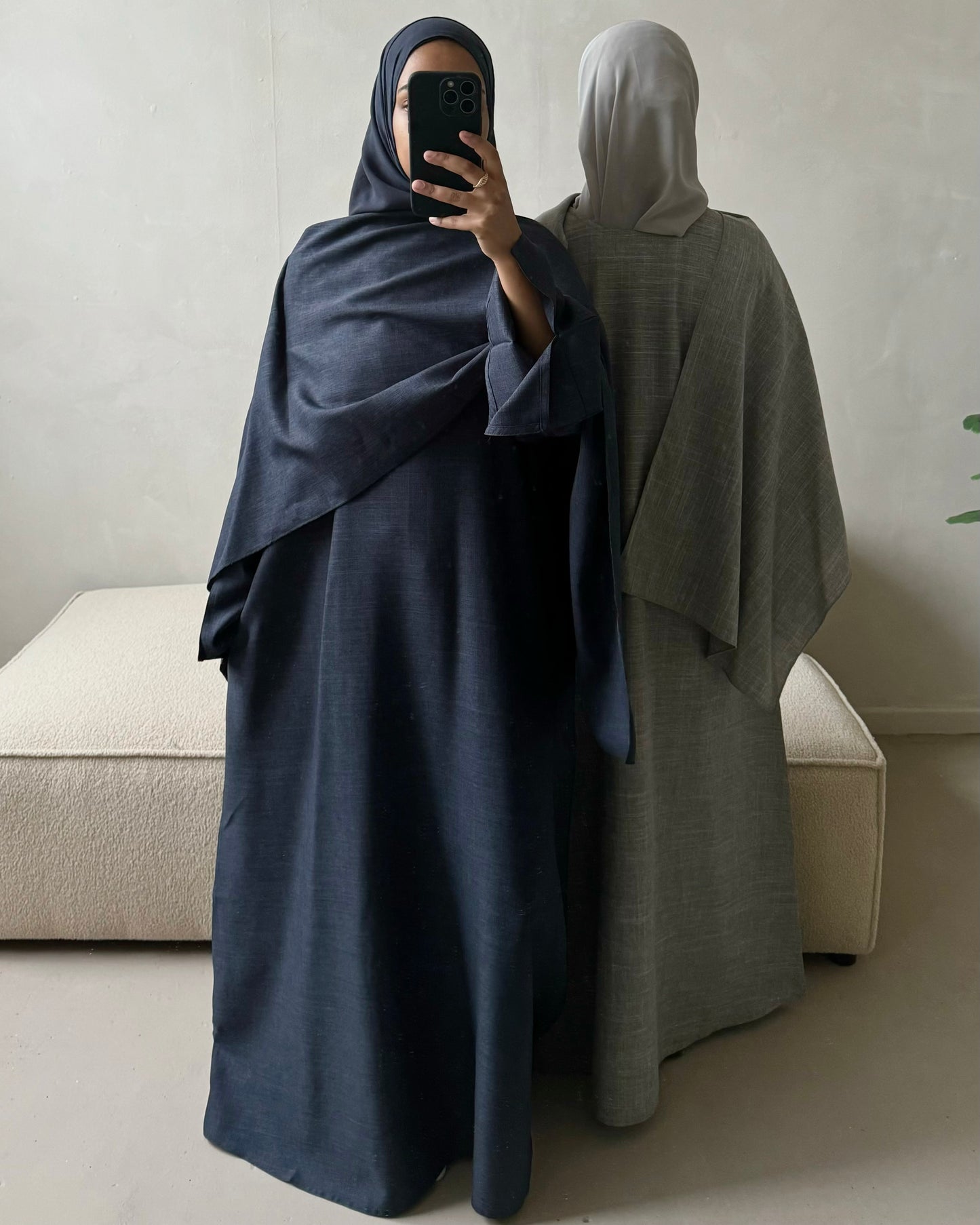 Reem abaya - Midnight