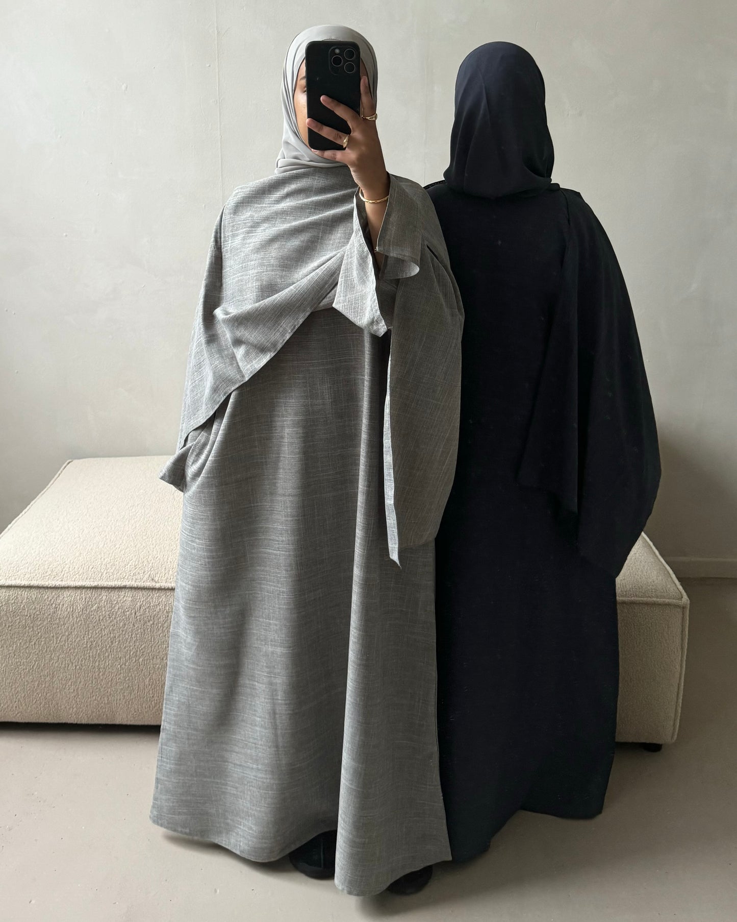 Reem abaya - Stone