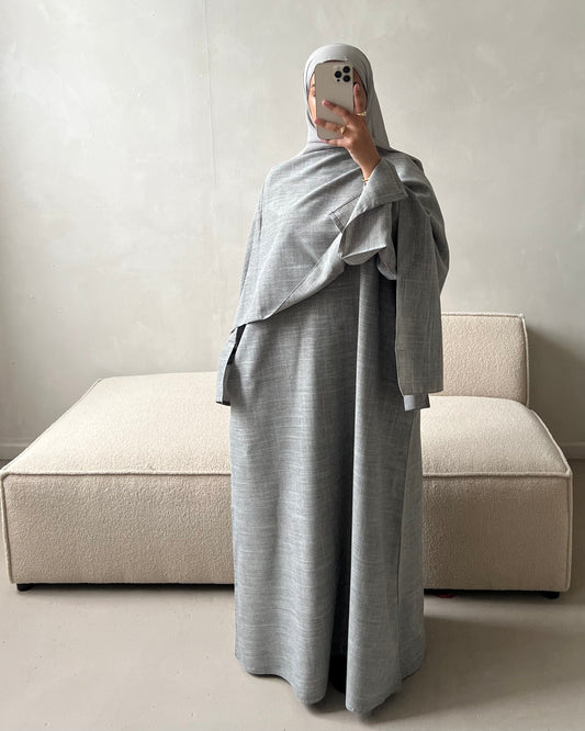 Reem abaya - Stone